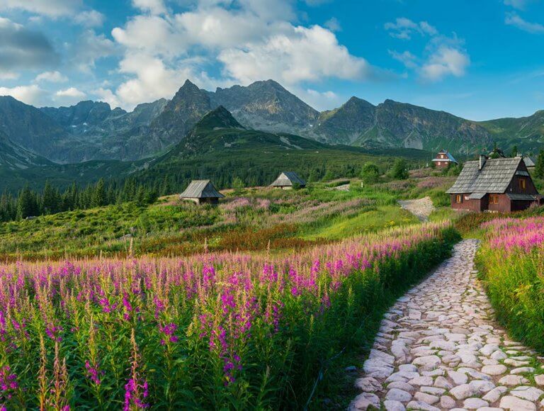majestic Tatra mountains