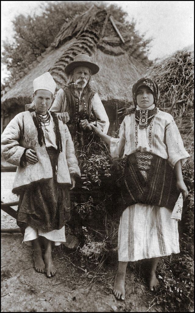 Villagers in Nagujevychi, in Boryslav District, Lviv Oblast of Ukraine