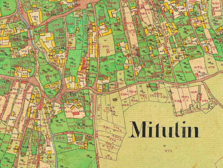 Mytulyn cadastral map 1